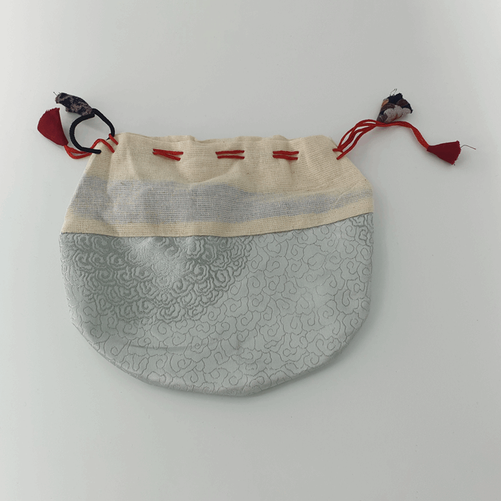 Tibetan Drawstring Pouch - Large - Set of 3