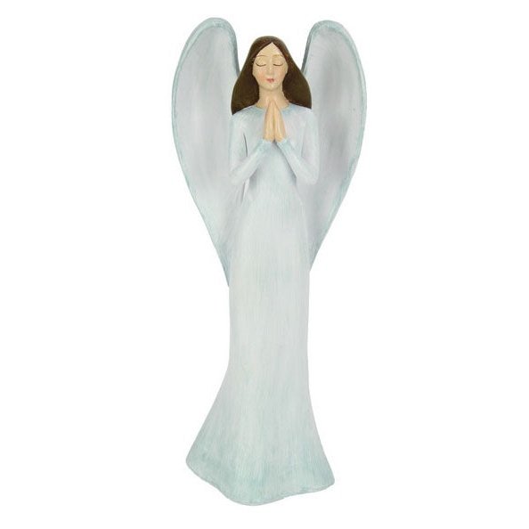 Praying Angel 24cm tall - Blue – Cosmic Angel
