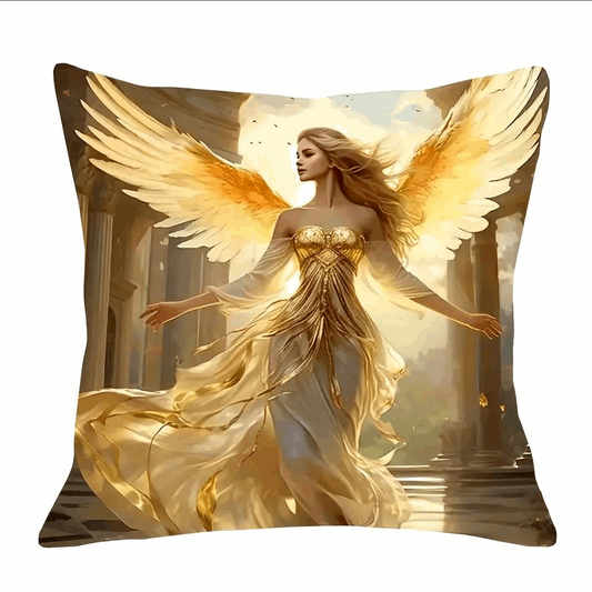 Gorgeous Angel Design Wings Cushion Cover