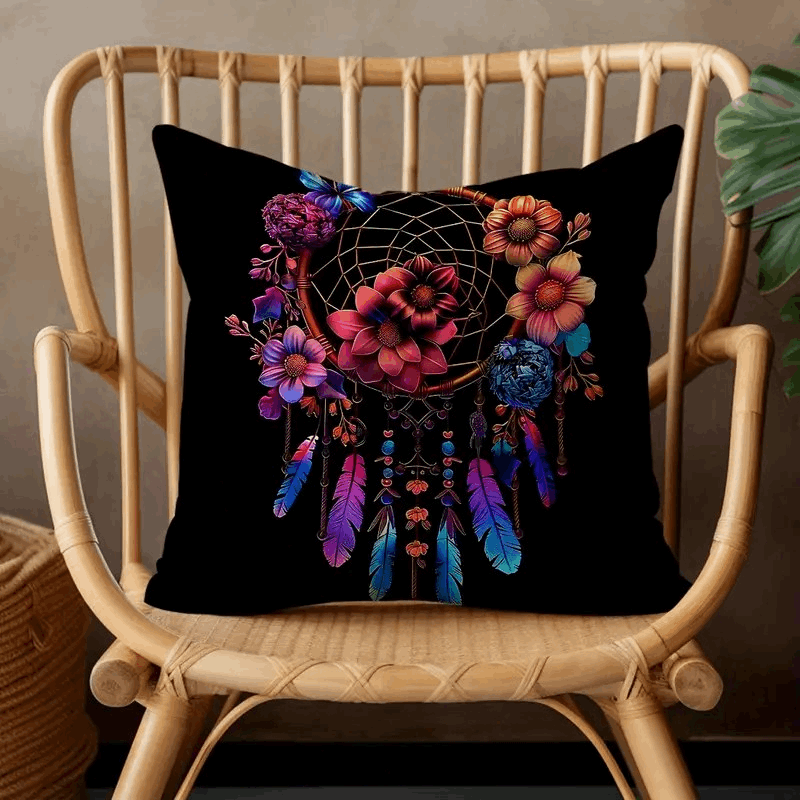 Dreamcatcher Colourful Cushion - Style A