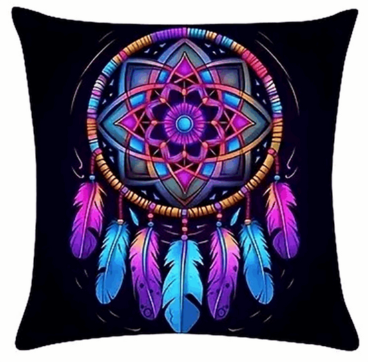 Dreamcatcher Decorative Cushion Cover - Style D