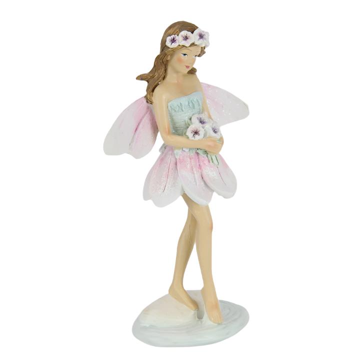 Standing Fairy Pink - 17cm tall