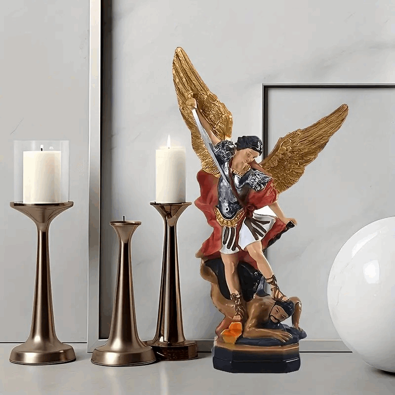 Archangel MICHAEL Painted with his Sword Angel (Small)