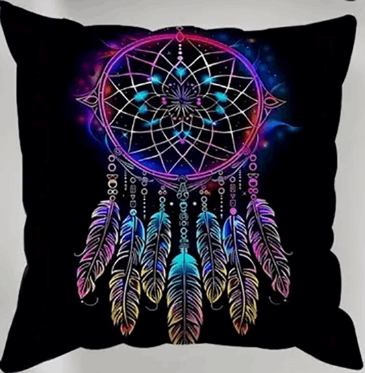 Dreamcatcher Colourful Cushion - Style D