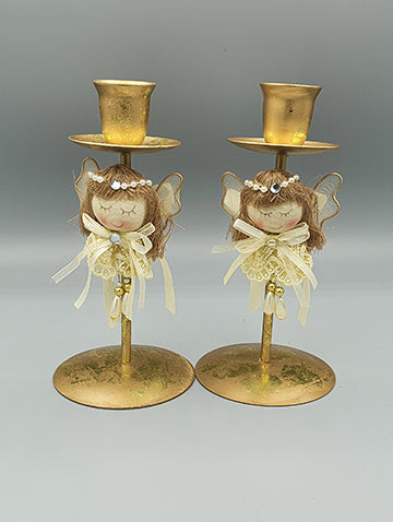 Angel Candle Holder - Set of 2