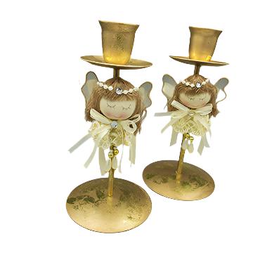 Angel Candle Holder - Set of 2