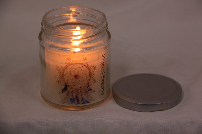 Follow Your Dreams 'Magical Dreams' Scented Candles with Dream Catcher Print - Gift Boxed