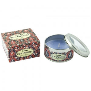 Goloka Candle in Travel Tin - Rich Lavendar 68 grams