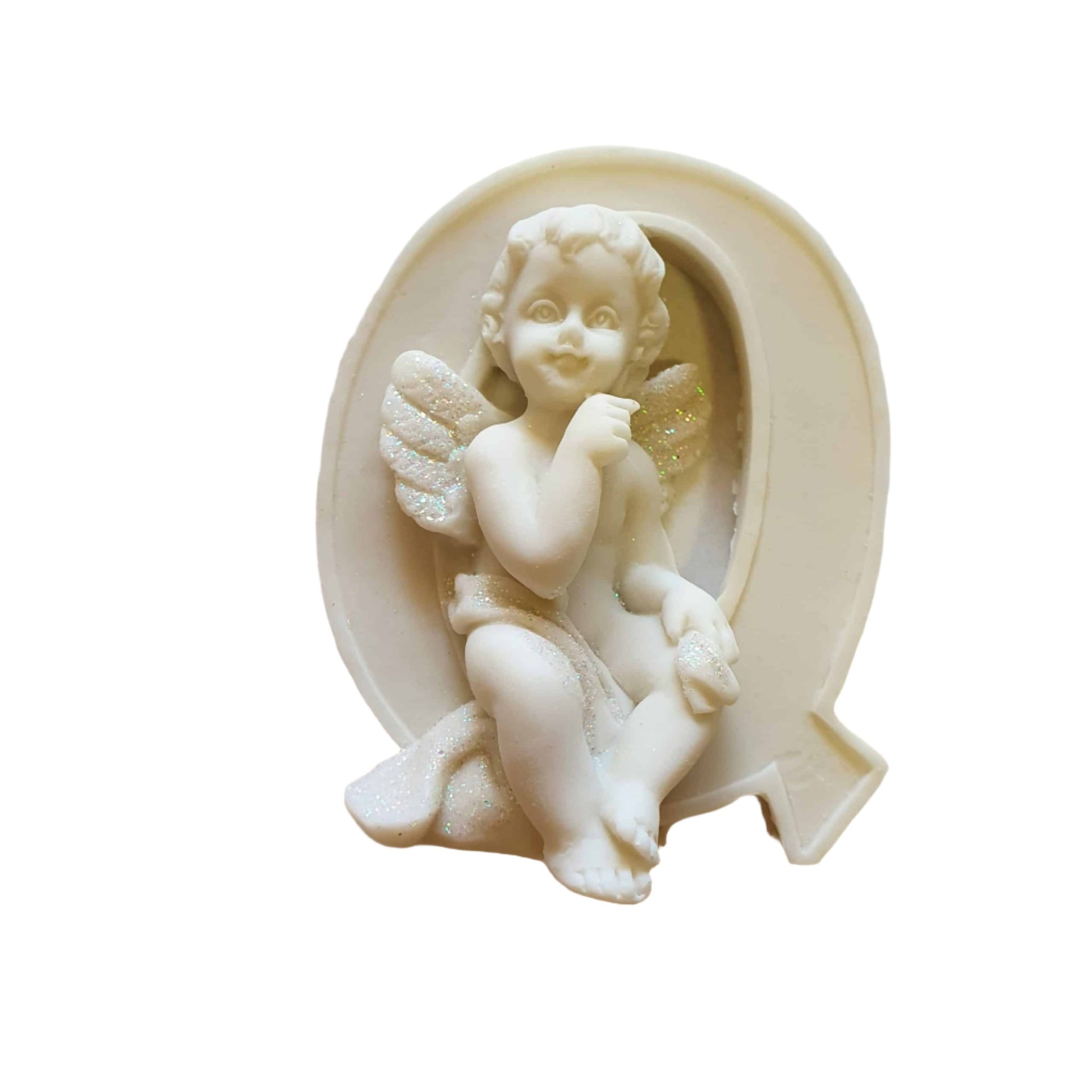 Cherub Letter "Q" Figurine small