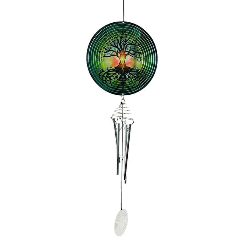 Tree of Life Rainbow Wind Spinner and Sun Catcher Medium